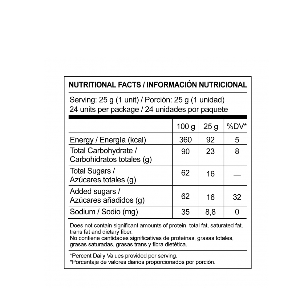 Chupa chupas con relleno de chicle sabor uva YEYA (600 g / 1.32 lb) - Miniatura 3