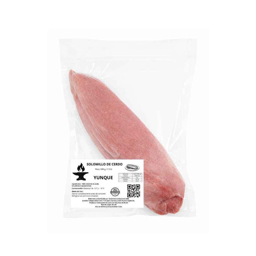 Solomillo de cerdo Yunque (680 g / 1.5 lb) - Miniatura 2