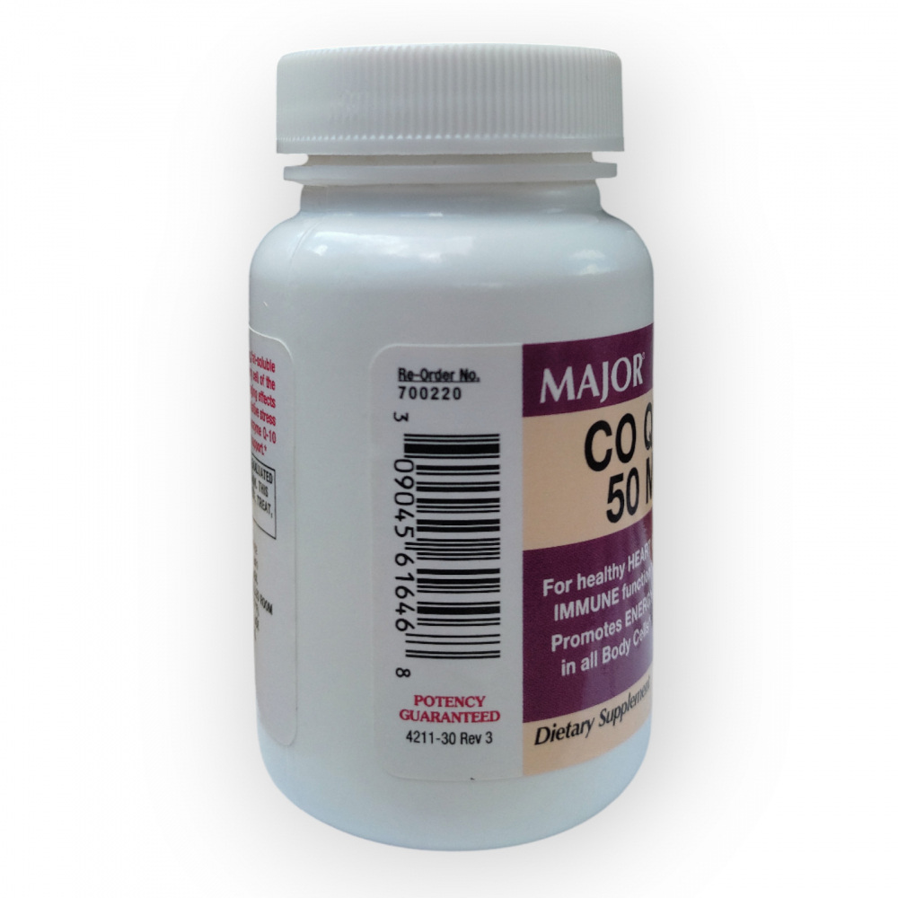 Co Q-10 50 mg Major (30 cápsulas blandas) - Miniatura 4