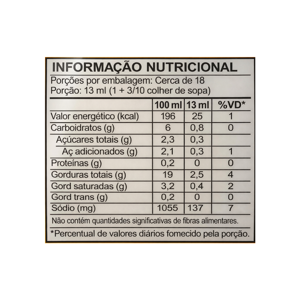 Salsa para ensalada caseiro Castelo (236 ml) - Miniatura 3