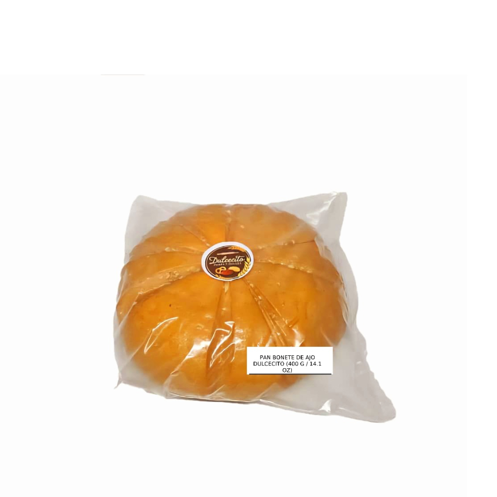 Pan bonete de ajo Dulcecito (400 g / 14.1 oz) - Miniatura 2