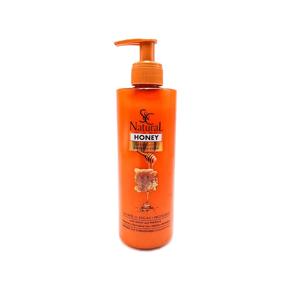Crema para peinar Natural Honey S&C (400 ml / 13.5 oz) - Miniatura 4