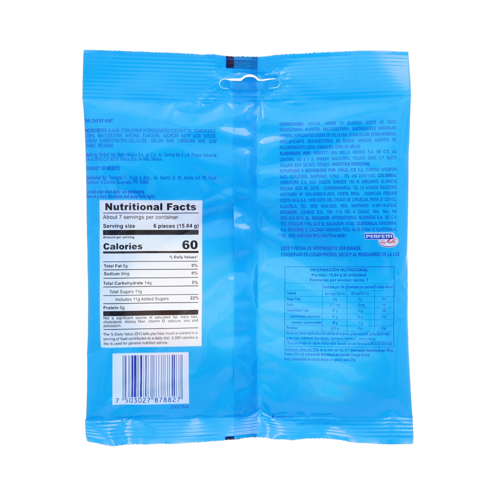 Pastillas refrescantes sabor menta Mentos (105.6 g / 3.72 oz) - Miniatura 2