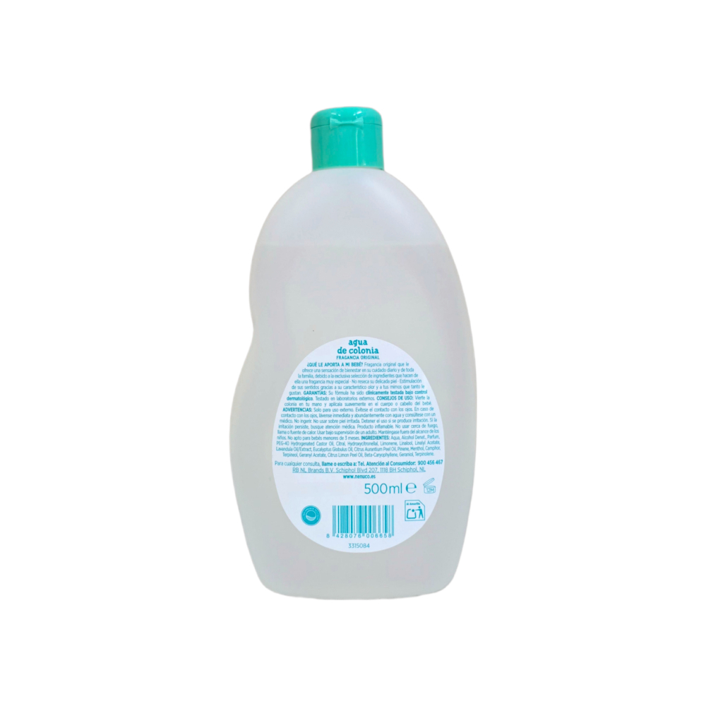 Agua de colonia para bebé Nenuco (500 ml) - Miniatura 2