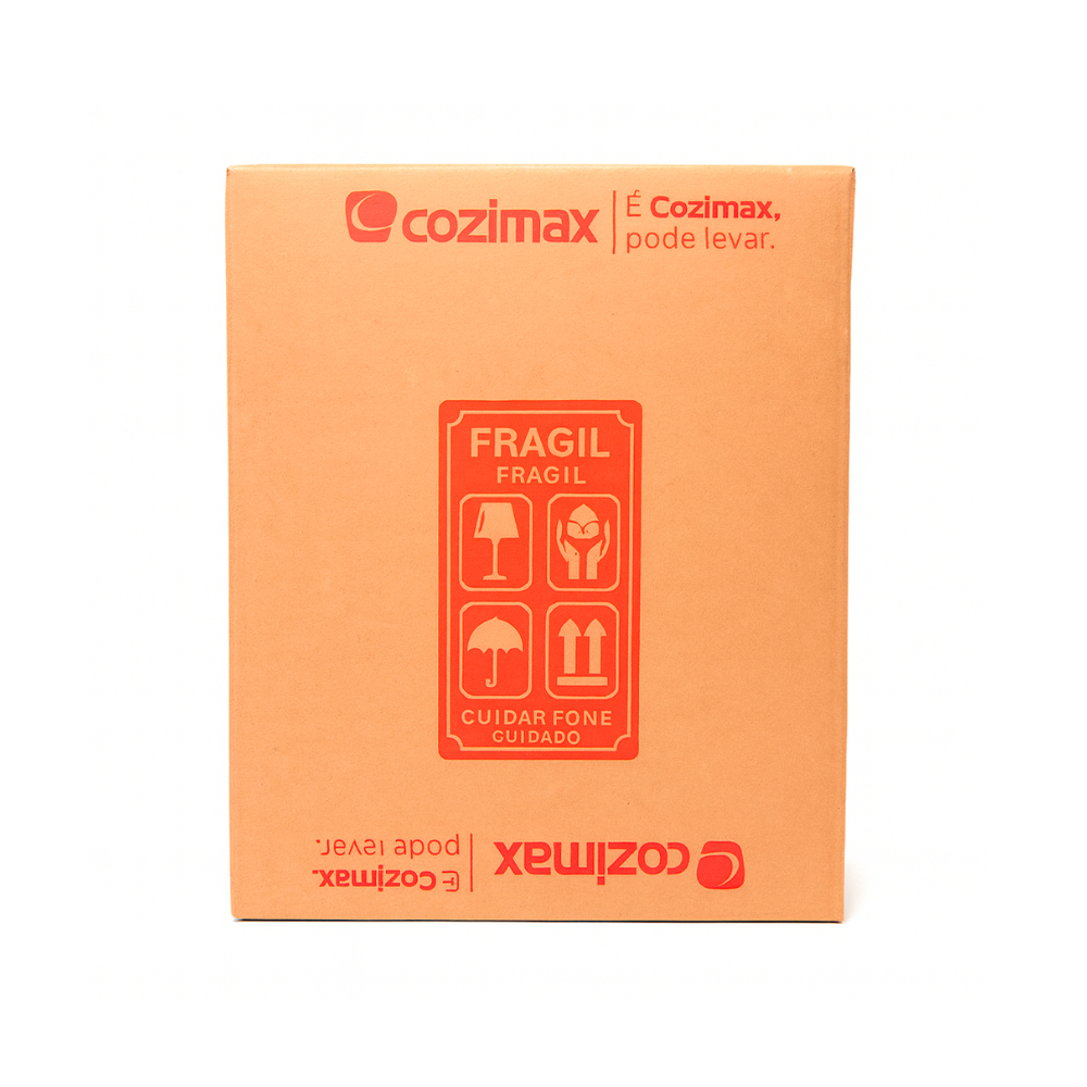 Mueble de baño jequitiba y blanco en madera Verbena Cozimax - Miniatura 3