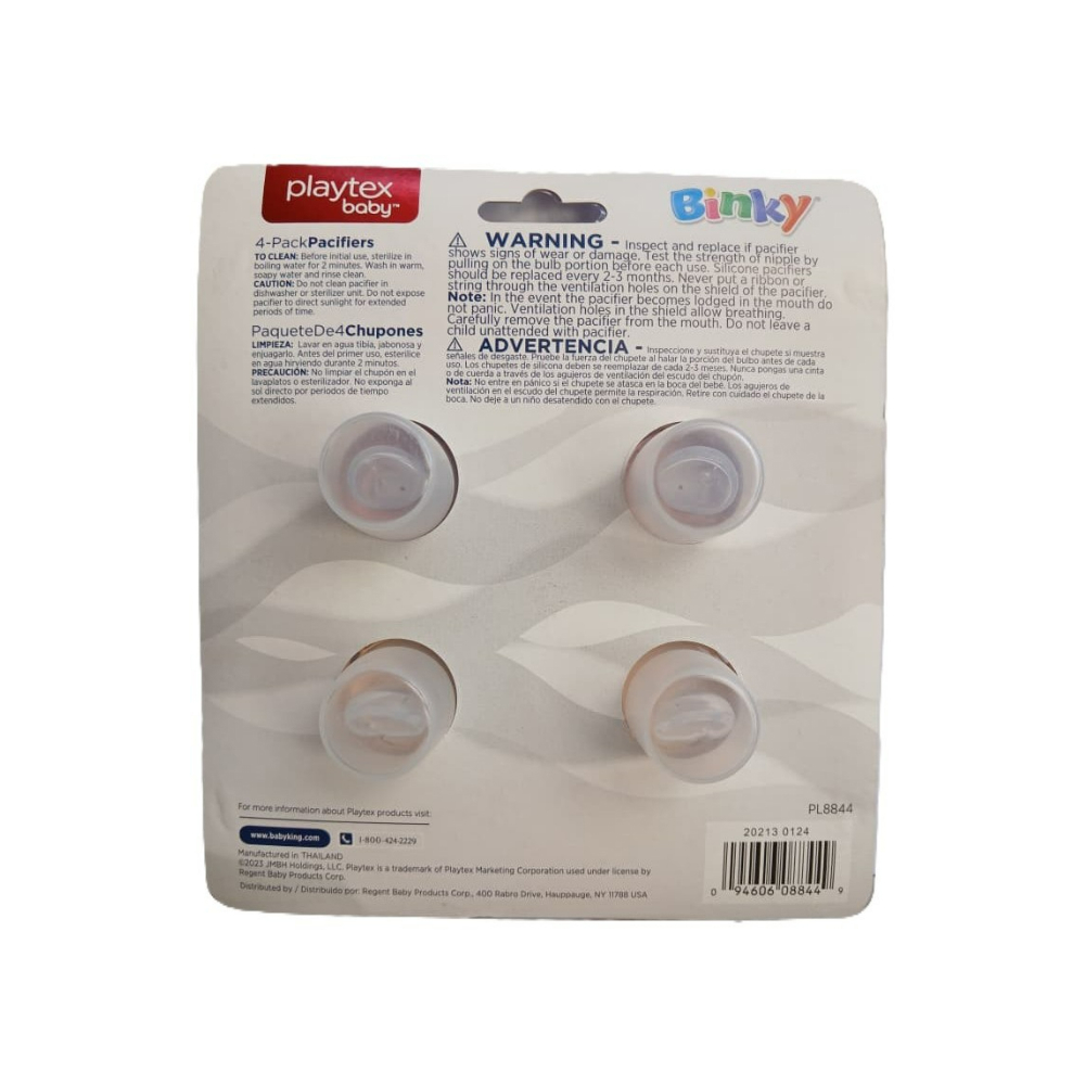 Tetes con protector para bebés Playtex Baby Binky (4 U) - Miniatura 2