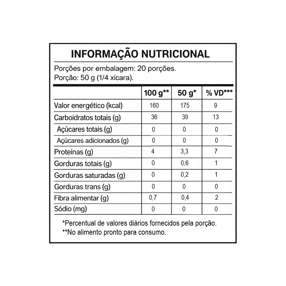 Arroz blanco Bom no Prato (1 kg / 2.2 lb) - Miniatura 3