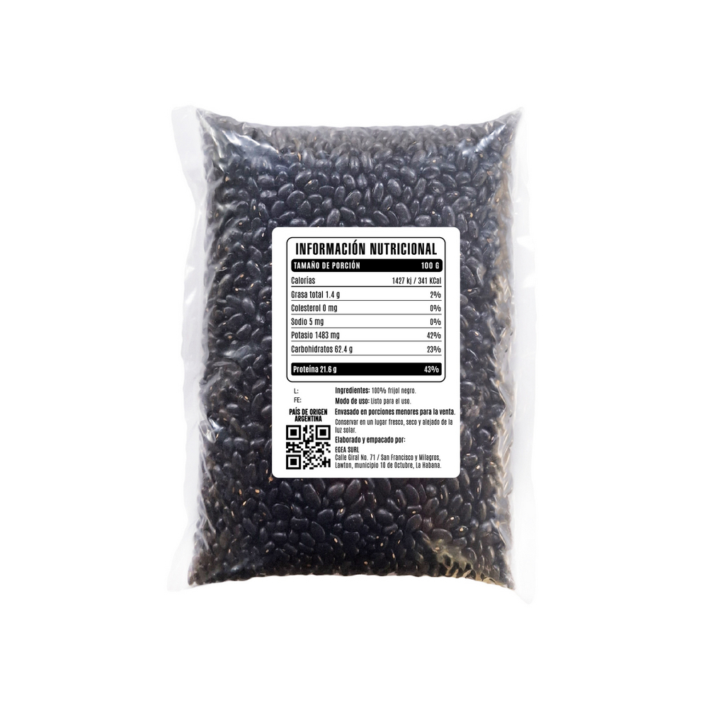 Frijoles negros EGEA (2 x 454 g / 1 lb) - Miniatura 3