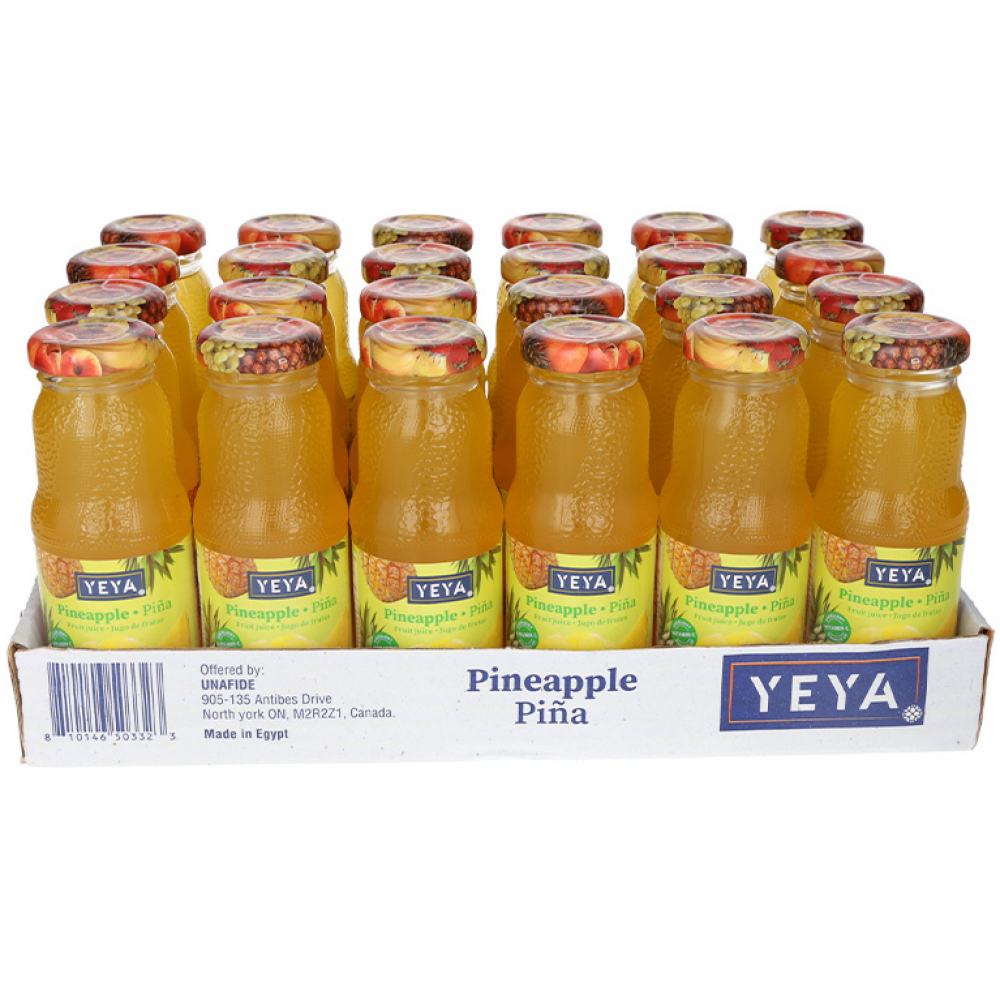 Jugo de piña Yeya (24 x 200 ml) | Supermarket23 es una Tienda para ...