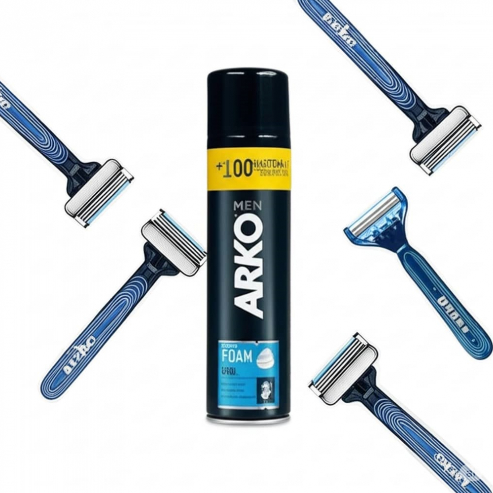 Espuma de afeitar fría Arko (300 ml) - Miniatura 2