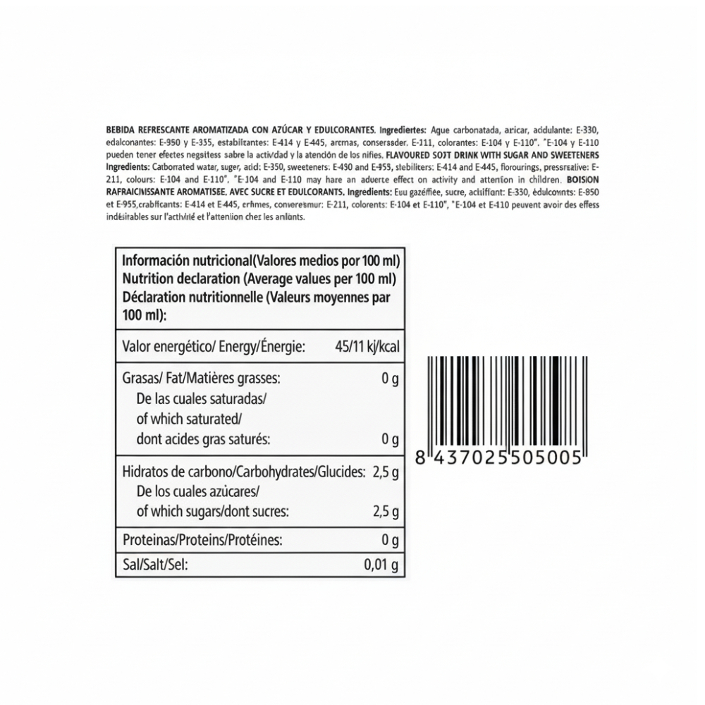 Refresco gaseado de cola Yelo (330 ml) - Miniatura 3