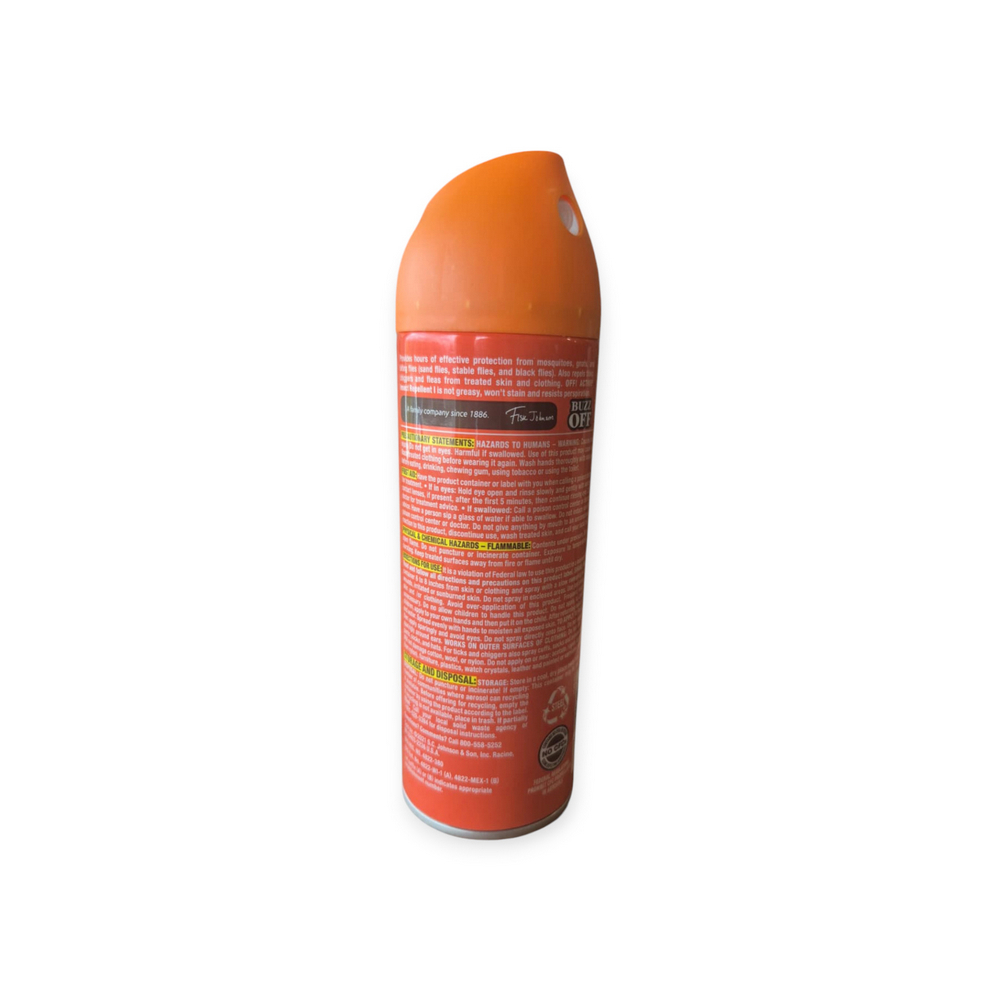 Repelente Activo de Insectos y Mosquitos Resistente Al Sudor OFF! (170g / 6oz) - Miniatura 2