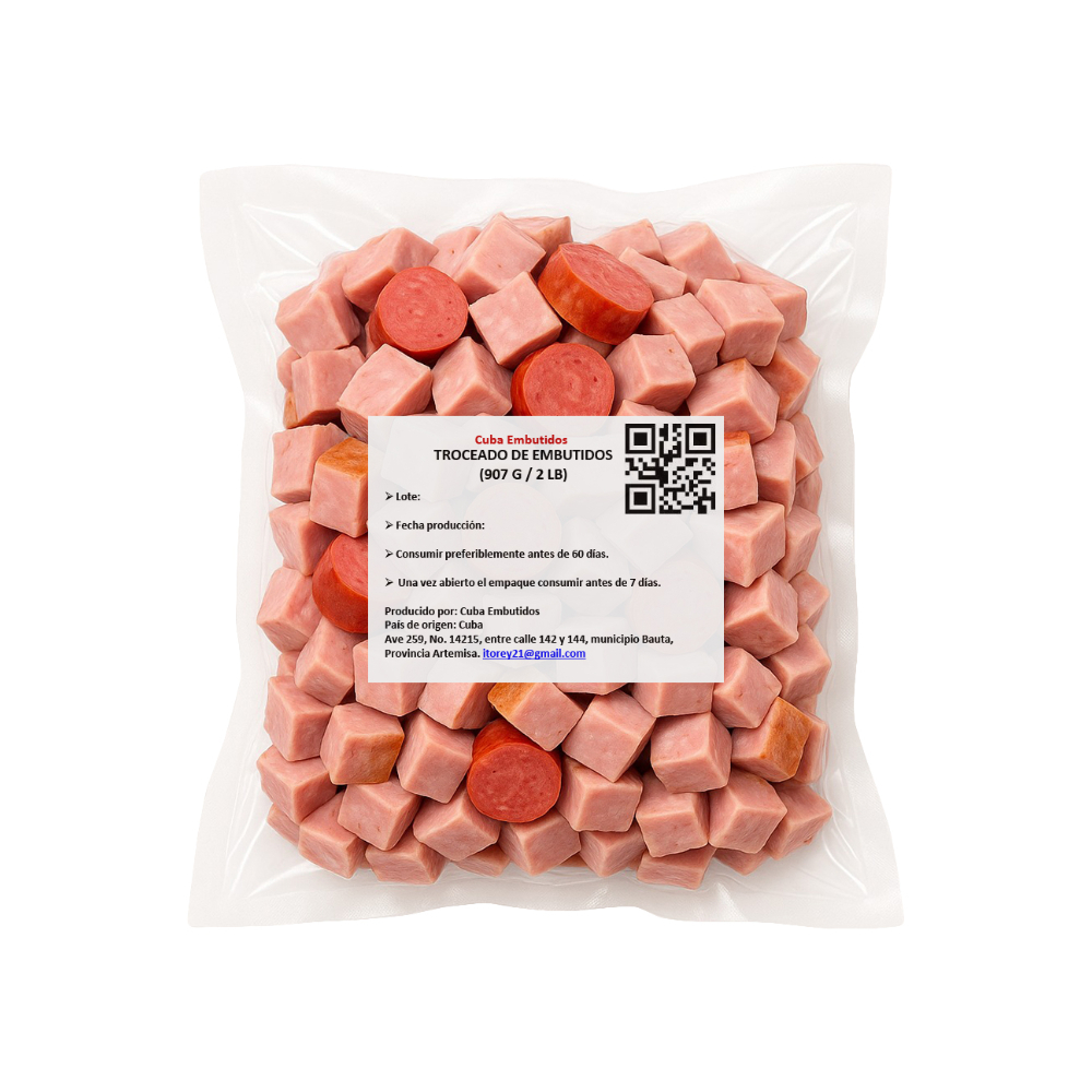 Troceado de embutidos Cuba Embutidos (907 g / 2 lb) - Miniatura 4