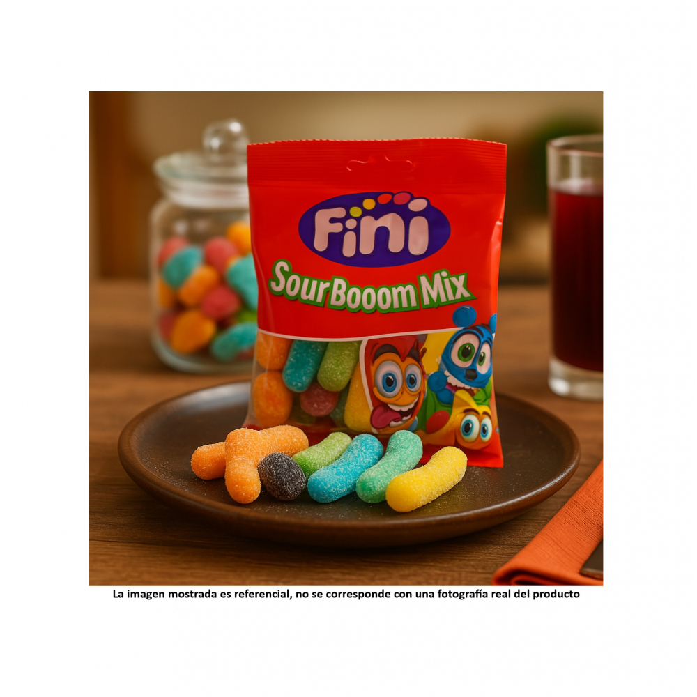 Gomitas sour booom mix Fini (90 g / 3.17 oz) - Miniatura 3