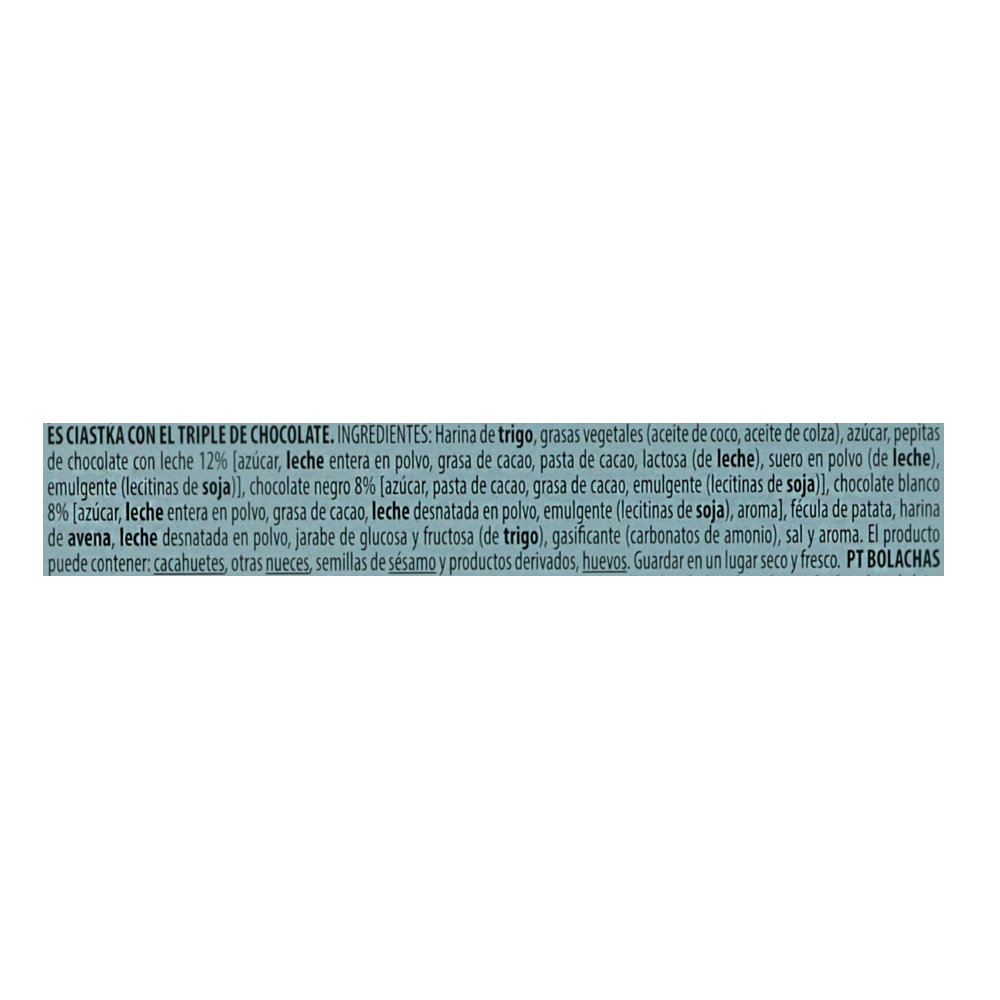 Galletas con triple chocolate Bergen (130 g / 4.58 oz) - Miniatura 3