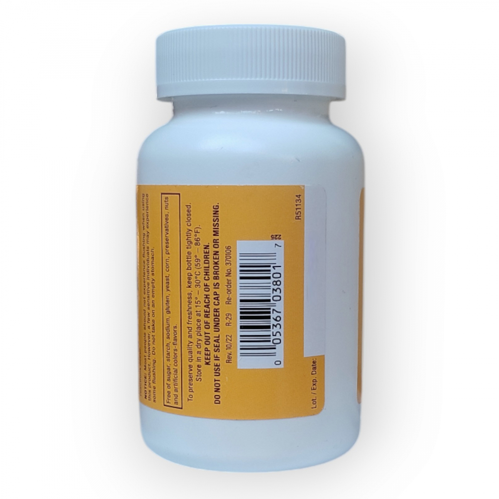 Niacina 1000 mg Rugby (100 tabletas) - Miniatura 4