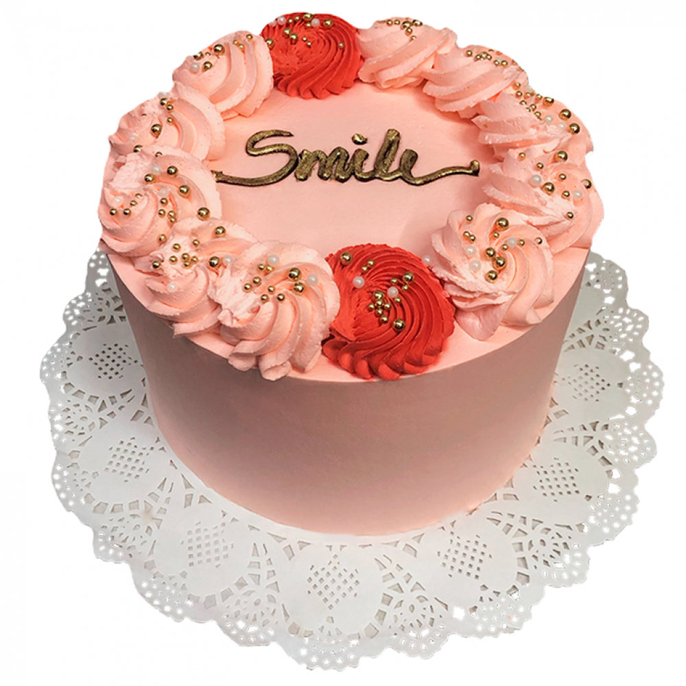 Cake de vainilla con nata color naranja + Cerveza Unlaguer - Miniatura 3