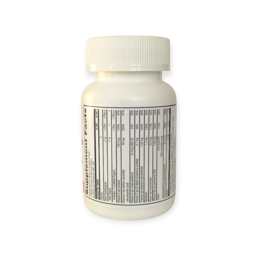 Multivitaminas masticables para niños Rugby (100 tabletas) - Miniatura 3