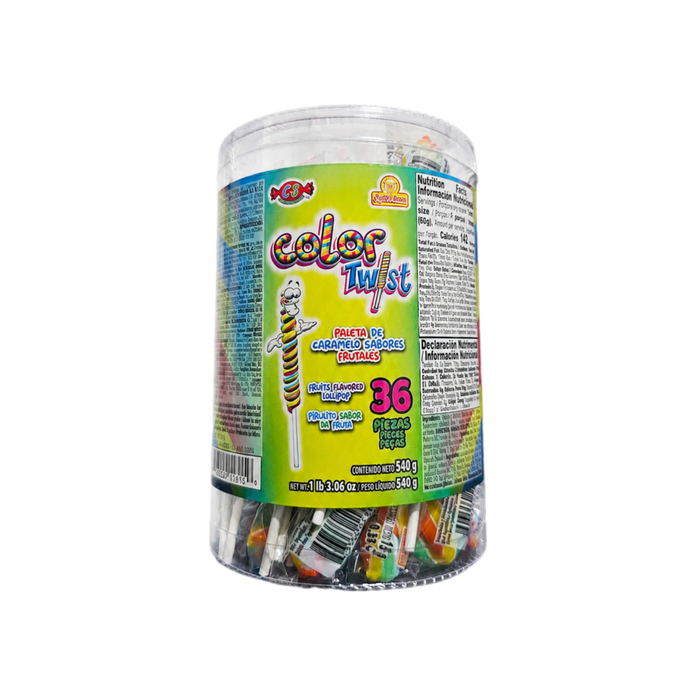 Paleta de caramelo sabores frutales Las Delicias (540 g / 19.04 oz ...