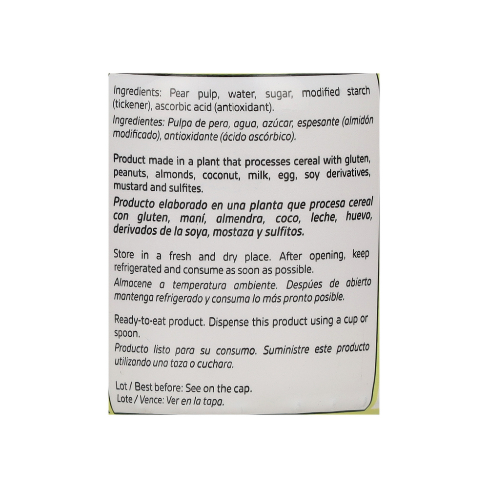 Compota de pera YEYA (113 g / 4 oz) - Miniatura 4