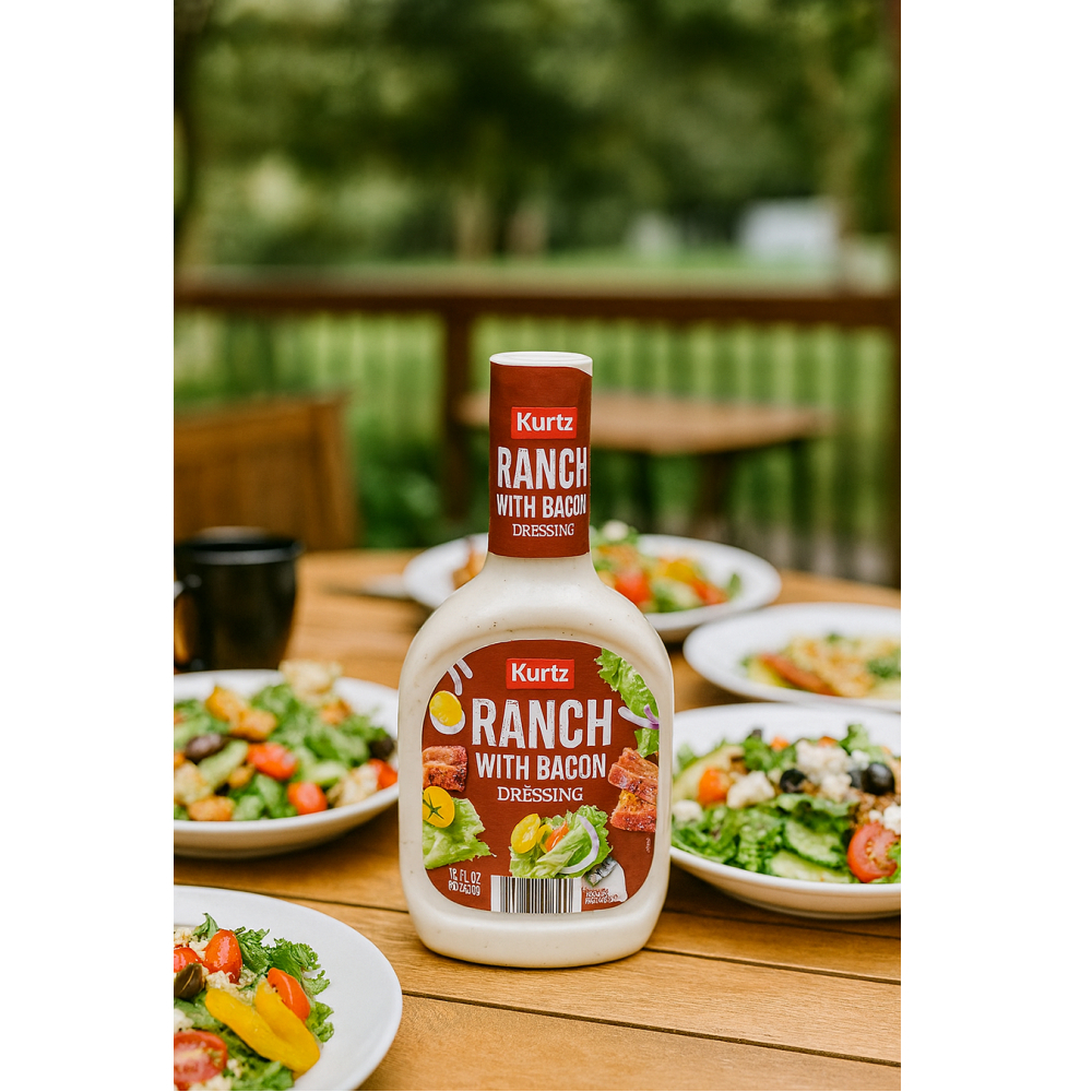 Aderezo ranch con tocino Kurtz (473 ml / 16 fl.oz) - Miniatura 4