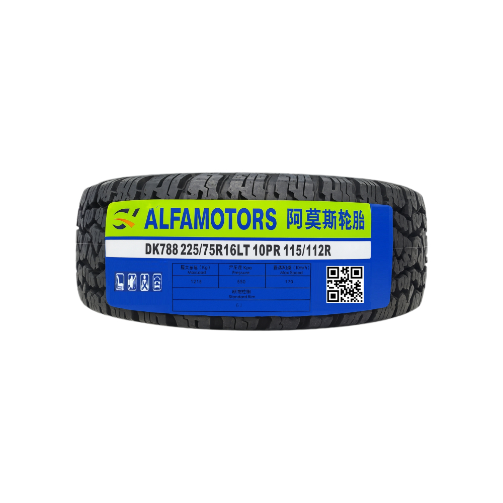 Neumático para autos DK788 225 / 75 R16LT 10PR 115/112R Alfamotors - Miniatura 3