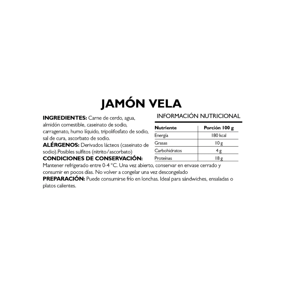 Jamón vela Pruébalo (430 g / 15.16 oz) - Miniatura 3