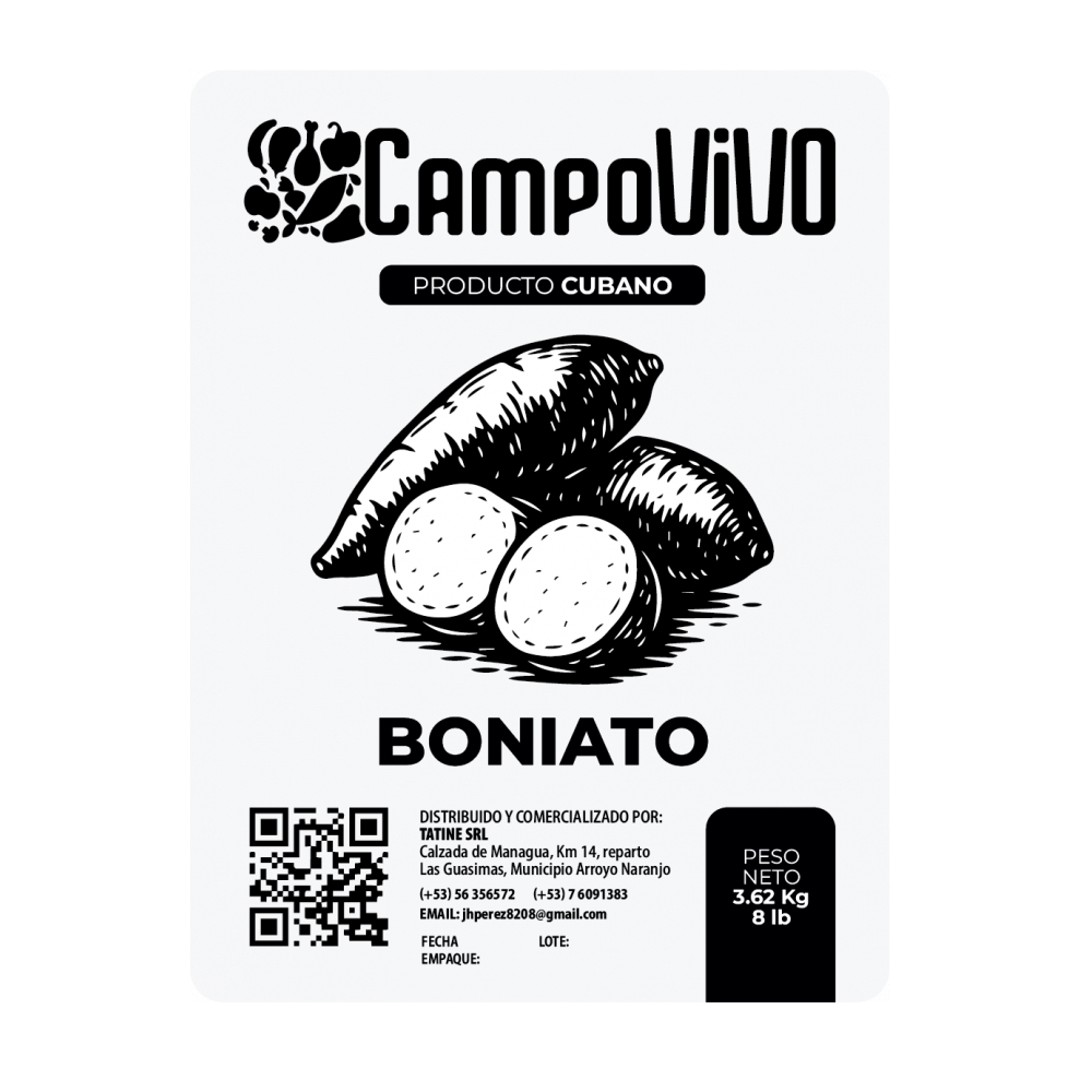 Boniato Campo Vivo (3.62 Kg / 8 lb) - Miniatura 2