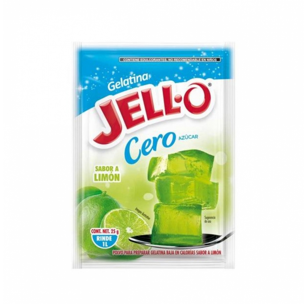 Gelatina sabor limón cero azúcar Jell-O (25 g) - Miniatura 2