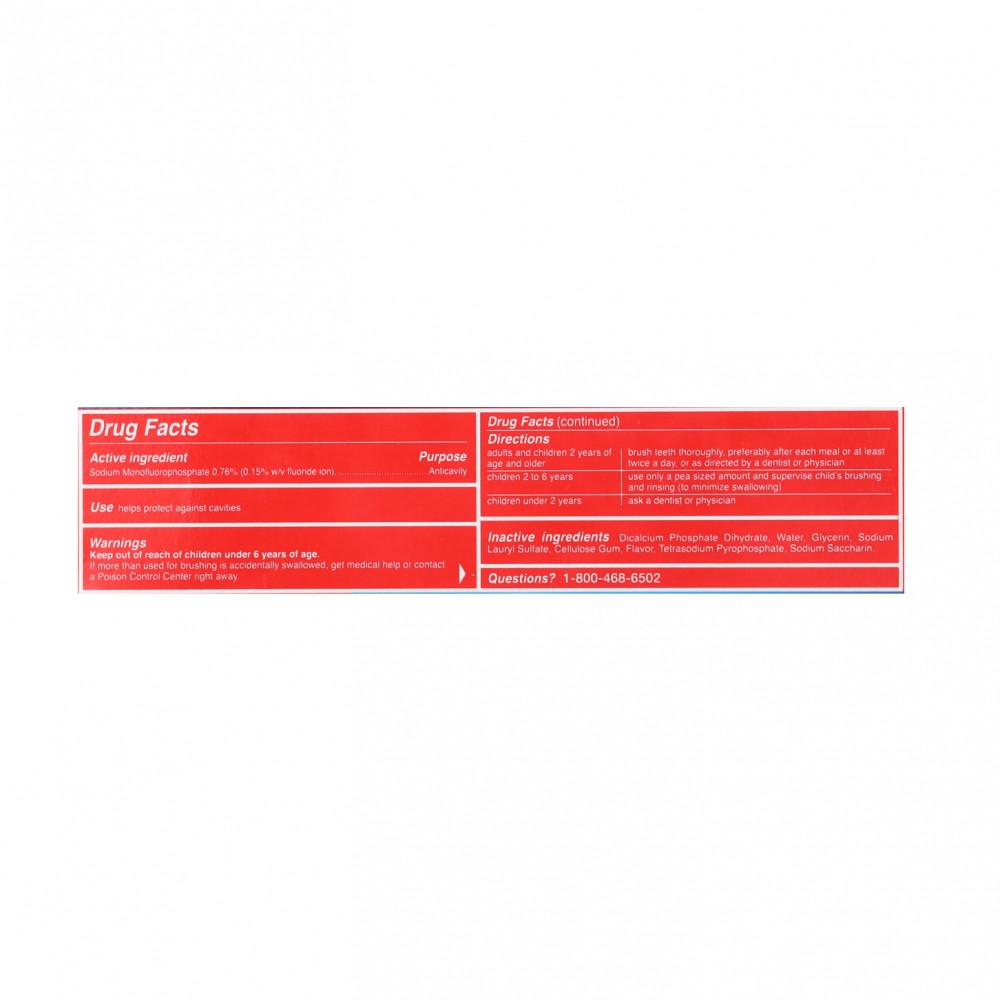 Pasta dental cavity protección Colgate (226 g / 8.0 oz) - Miniatura 4