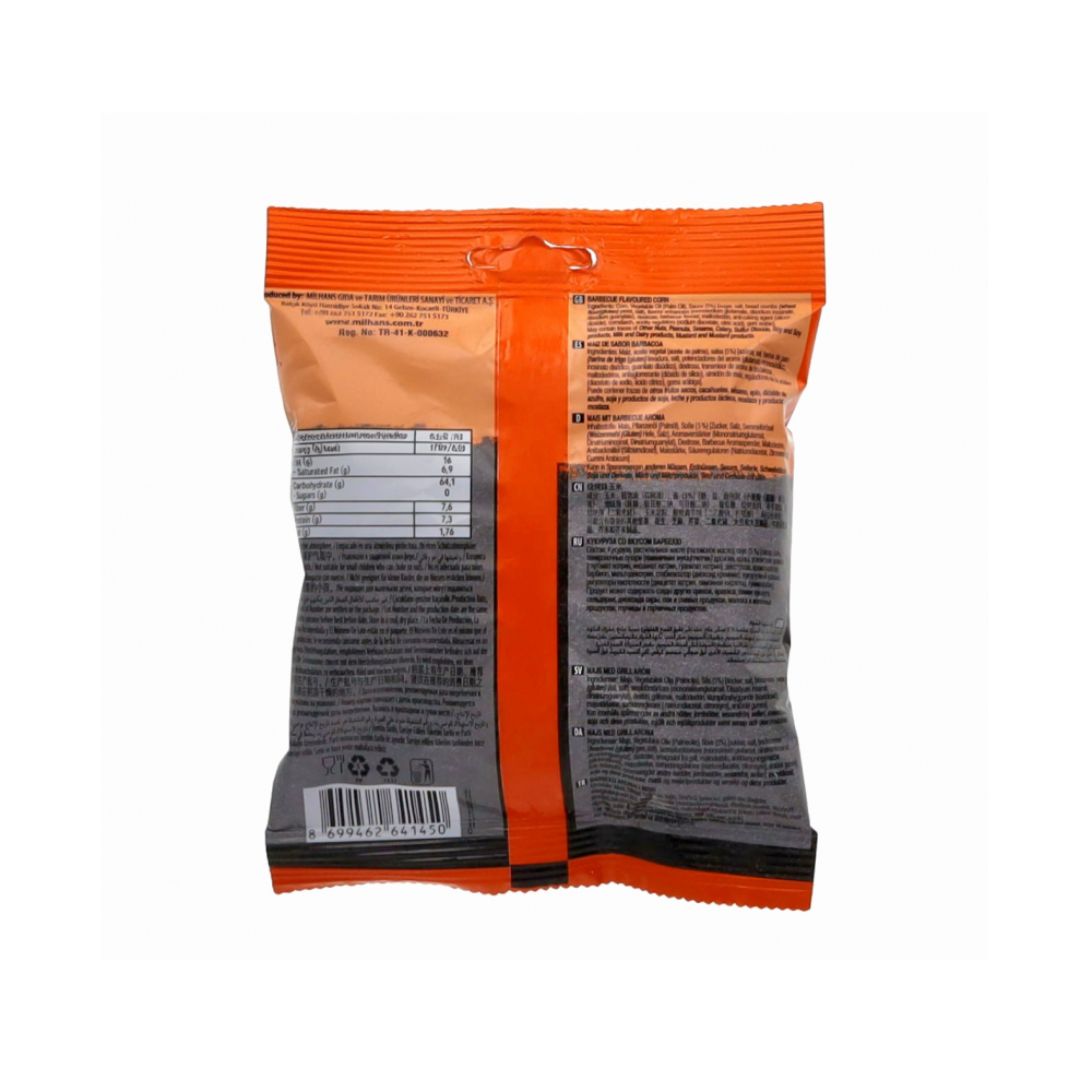 Maíz con sabor a barbacoa List Nuts (75 g / 2.65 oz) - Miniatura 2