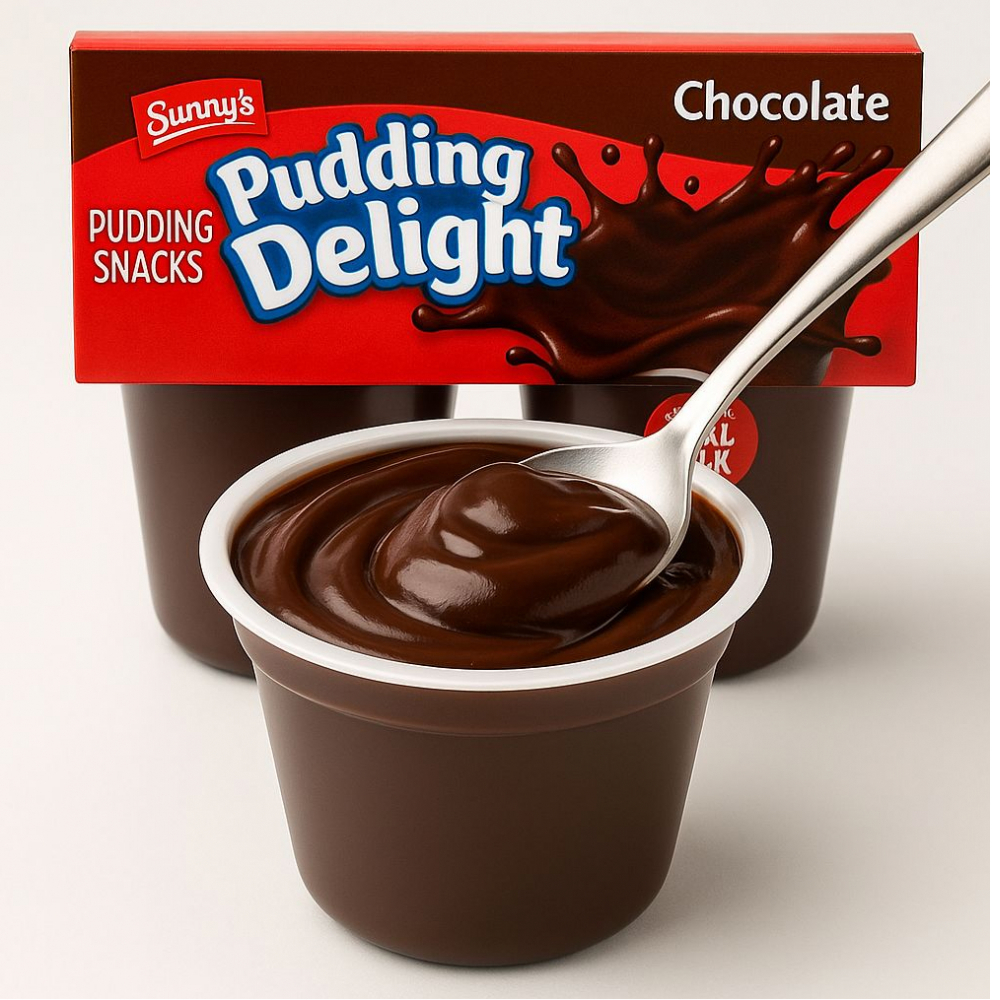 Natilla de chocolate Sunny' s (4 x 92.1 g / 3.25 oz) - Miniatura 4