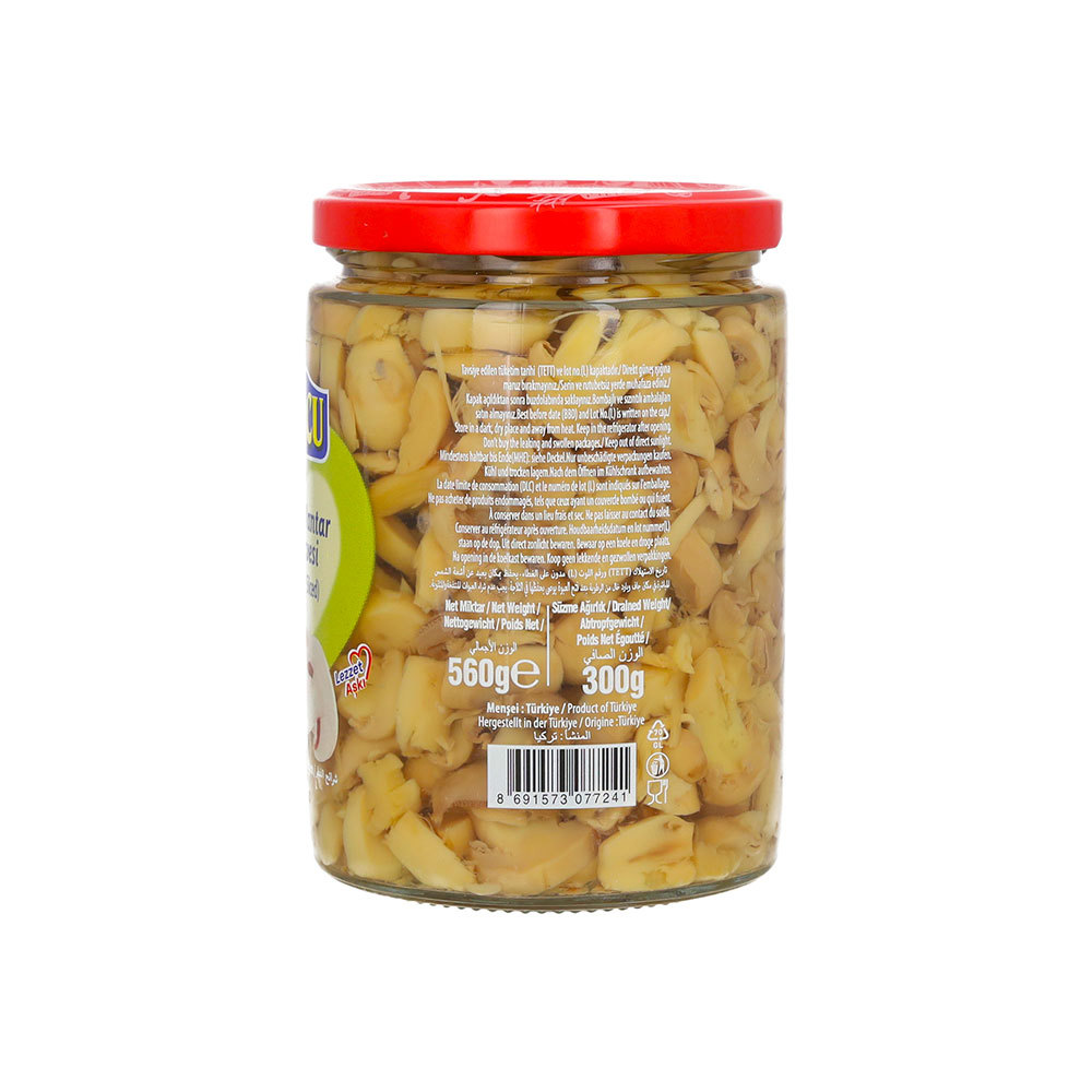 Champiñones en rodajas Burcu (560 g / 1.23 lb) - Miniatura 3