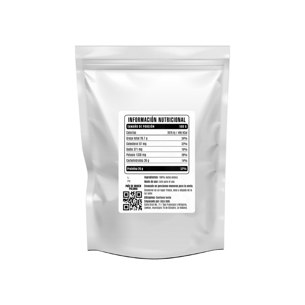 Leche entera en polvo Cosecha Real (10 x 500 g / 1.1 lb) - Miniatura 3
