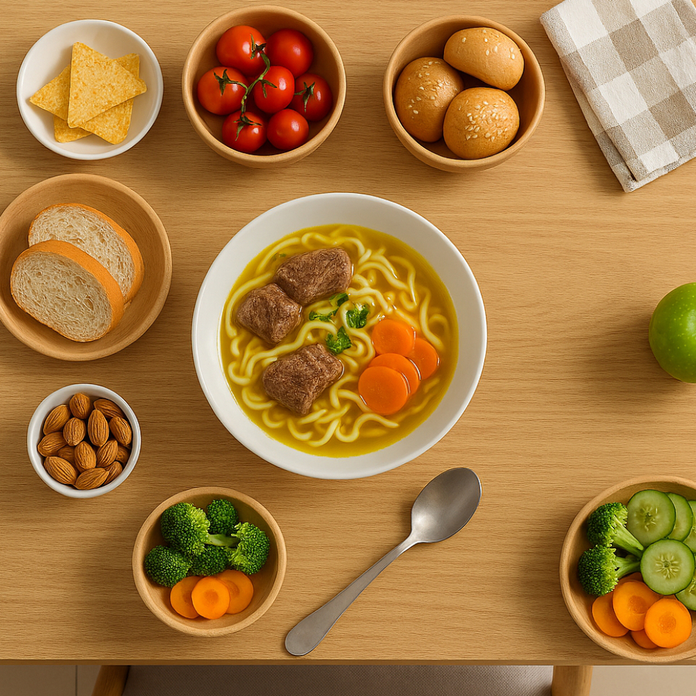 Sopa instantánea de fideos sabor carne de res Maruchan (85 g / 2.99 oz) - Miniatura 2