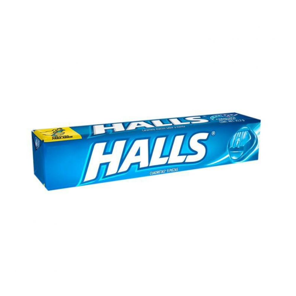 Caramelo macizo sabor a menta Halls (25.2 g / 0.89 oz) - Miniatura 2