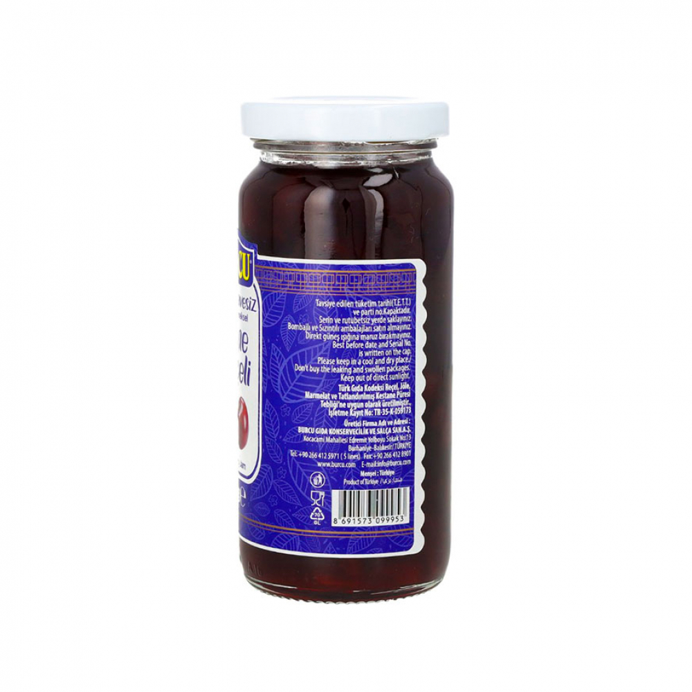 Mermelada de guinda sin azúcar añadida Burcu (290 g / 10.23 oz) - Miniatura 2