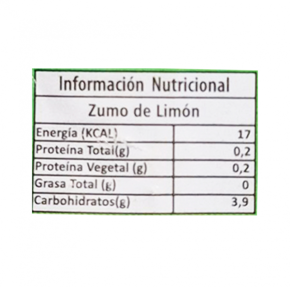 Zumo de limón (5 x 1 L) - Miniatura 3