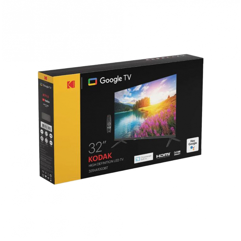 Televisor Smart TV HD 32" Kodak 32SVA1003BT - Miniatura 3