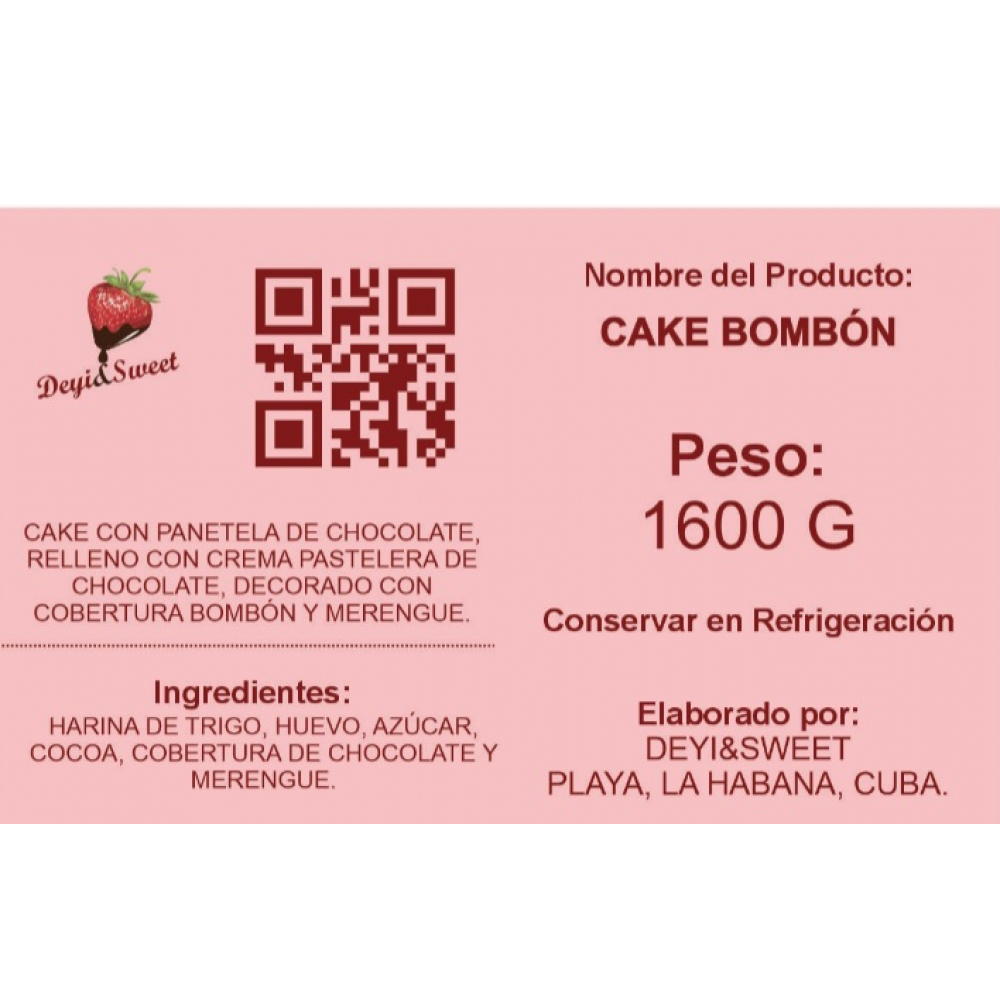Cake Bombón Deyi&Sweet (12 personas) - Miniatura 4