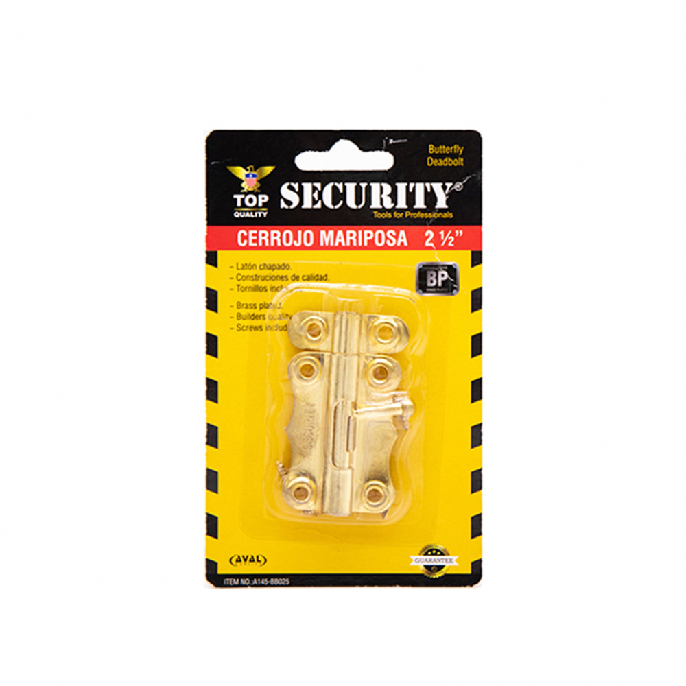 Pestillo de seguridad de 2.5 " para puertas y ventanas Security - Miniatura 4