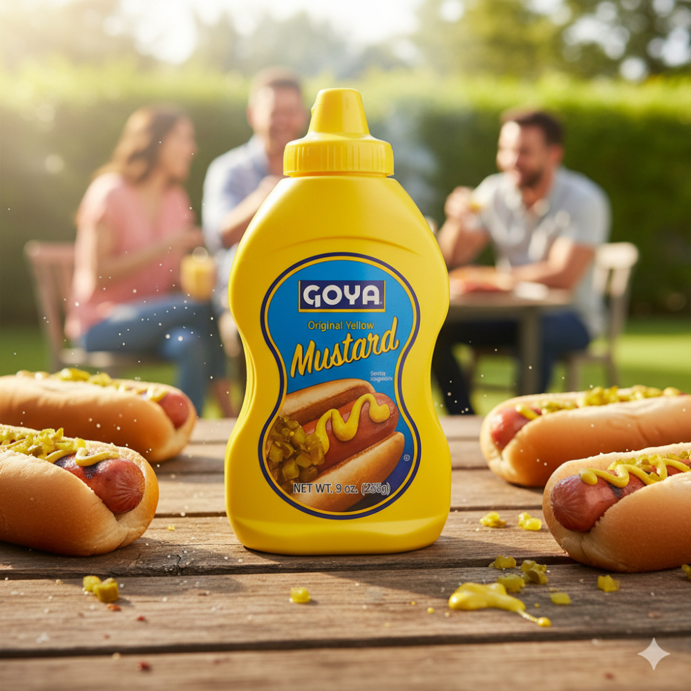 Mostaza Goya (255 g / 9 oz) - Miniatura 4