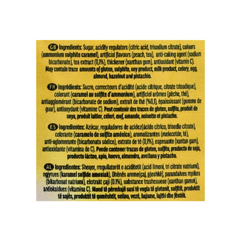 Té instantaneo granulado con sabor a duraznos Kent boringer (350 g / 12.34 oz) - Miniatura 4