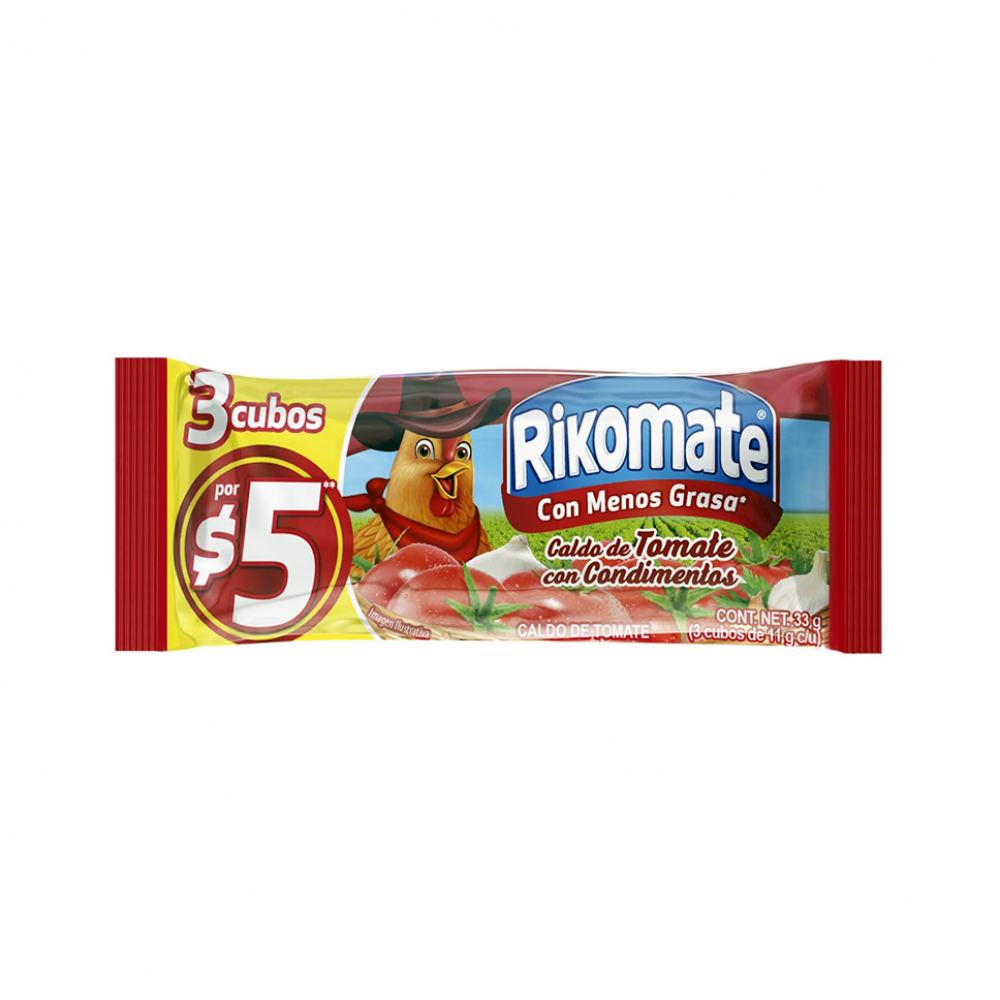 Caldo de tomate con condimentos Rikomate (33 g / 1.16 oz) - Miniatura 2