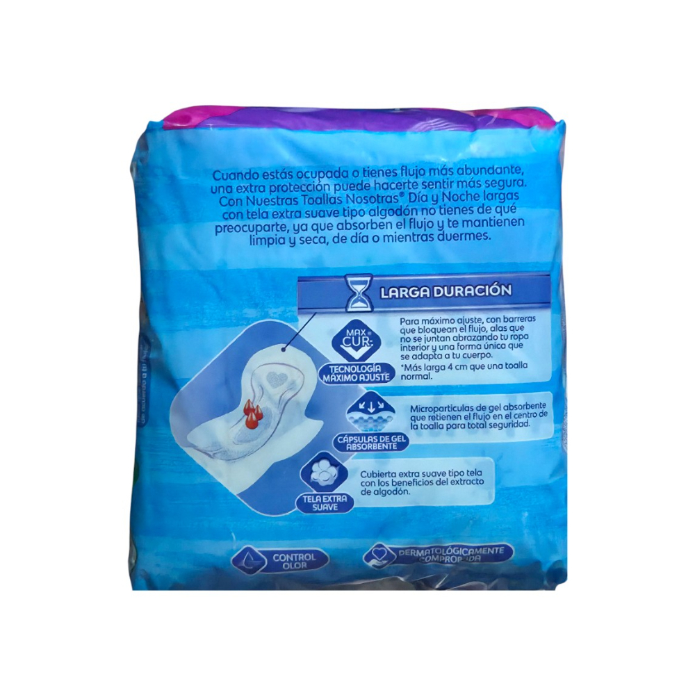 Íntimas extra protección para el día y la noche Nosotras (6 U) - Miniatura 3