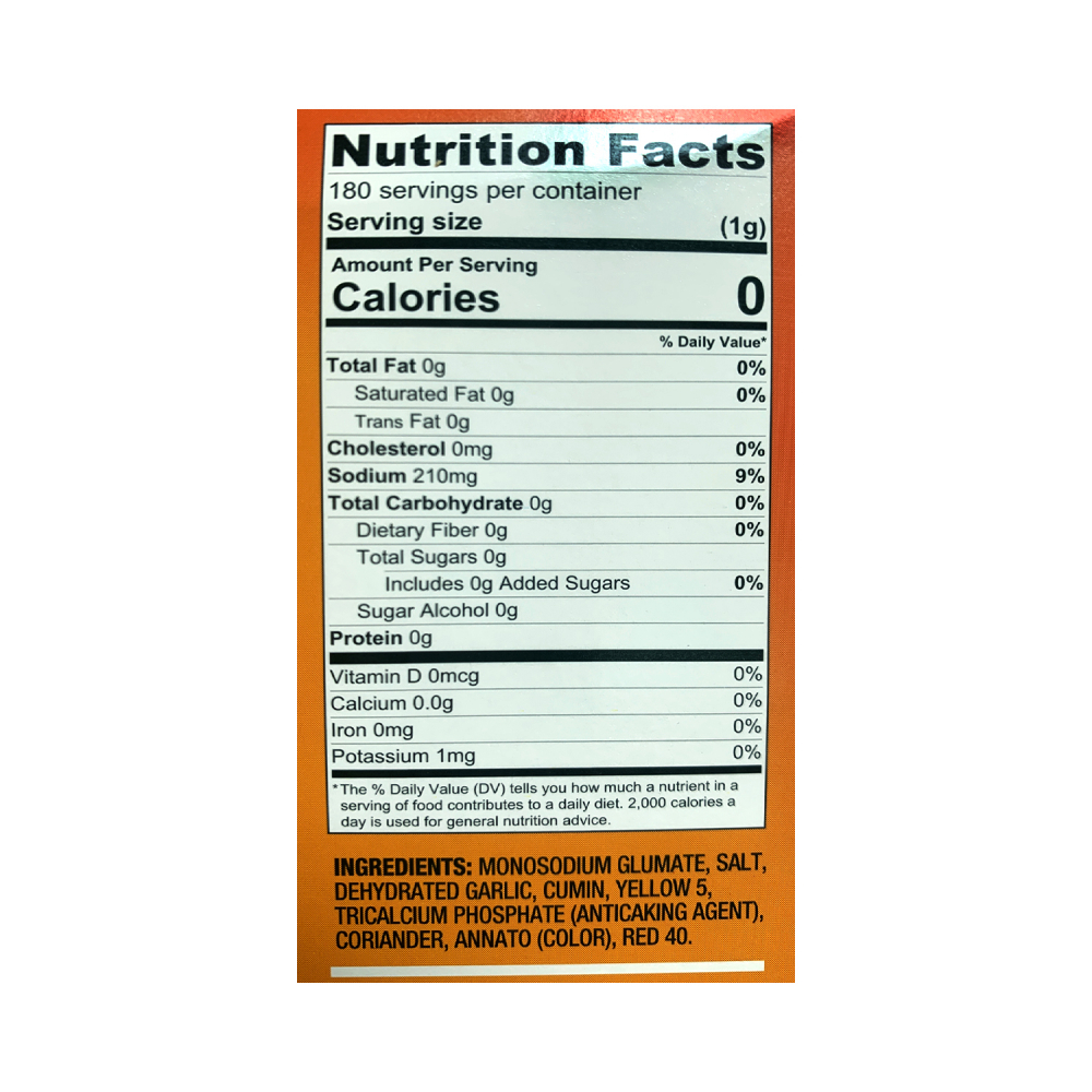 Sazón con culantro y achiote Iberia (180 g / 6.34 oz) - Miniatura 4