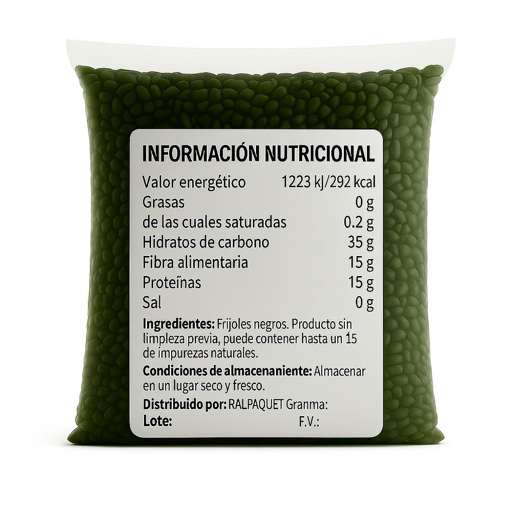 Frijoles negros Ralpaquet (2.26 kg / 5 lb) - Miniatura 2
