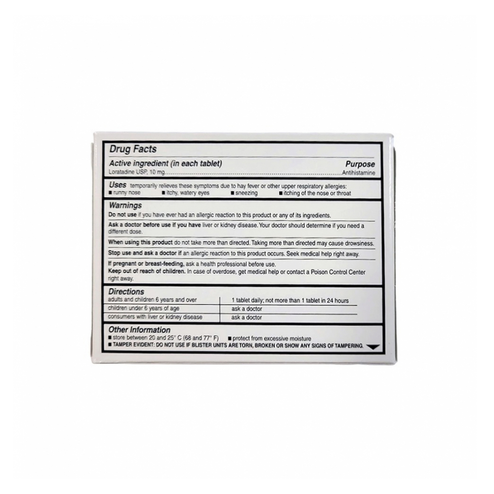 Loratadina 10 mg Ohm (10 tabletas) - Miniatura 2
