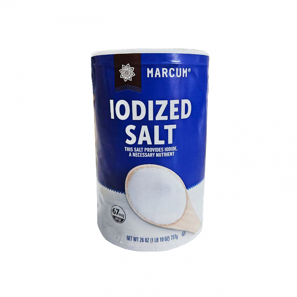 Sal yodada Marcum (737 g / 1.6 lb) - Miniatura 4