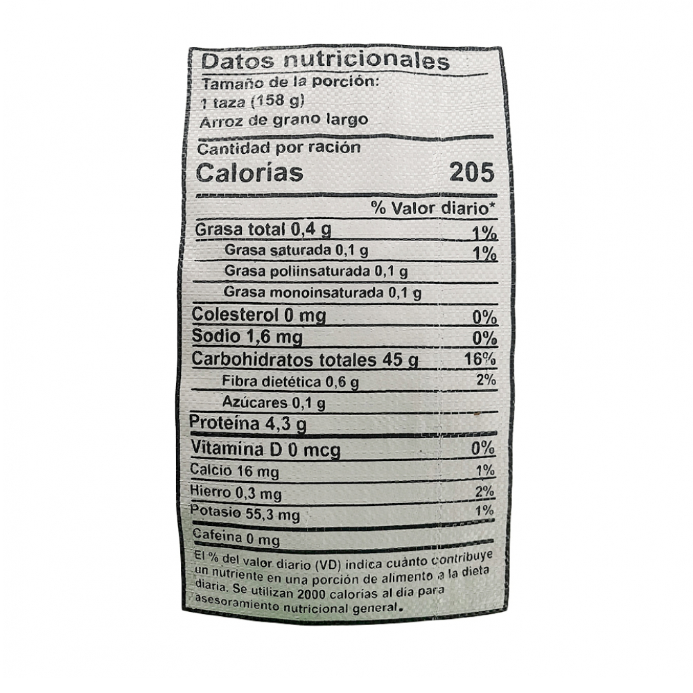 Arroz de grano largo 5% de grano partido Tatine (25 kg / 55.1 lb) - Miniatura 2